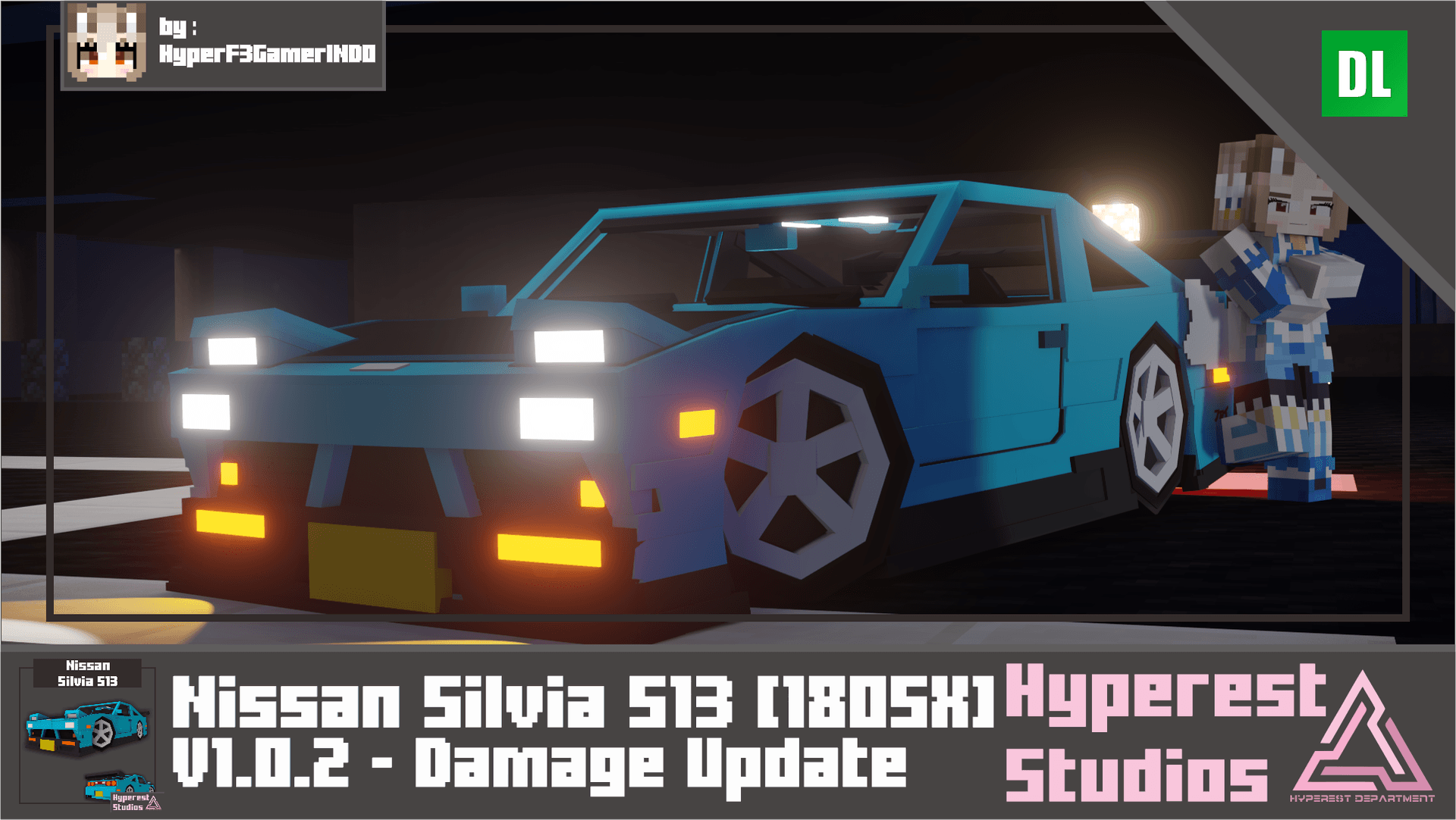 Thumbnail for Nissan Silvia S13 180SX